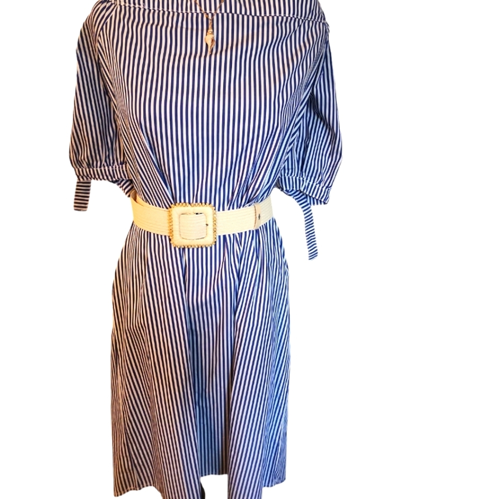 APT. 9 STRIPED DRESS - Picture 4 of 6